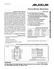 DataSheet MAX4555 pdf